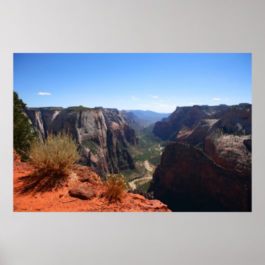 nationaal park zion poster (Voorkant)