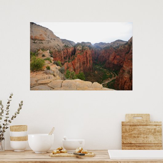 nationaal park zion poster (Keuken)
