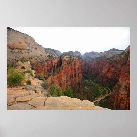 nationaal park zion poster (Voorkant)