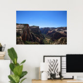 nationaal park zion poster (Thuiskantoor)