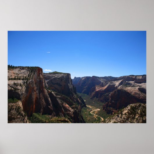 nationaal park zion poster (Voorkant)