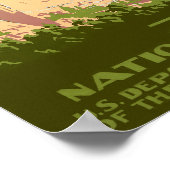Nationaal Park Zion Poster (Hoek)