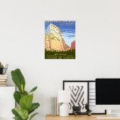 Nationaal Park Zion Poster (Thuiskantoor)
