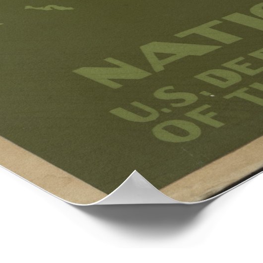 Nationaal Park Zion Poster (Hoek)