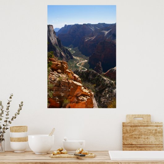 nationaal park zion poster (Keuken)