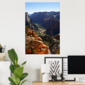 nationaal park zion poster (Thuiskantoor)