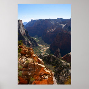 nationaal park zion poster