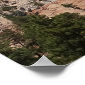 Nationaal Park Zion Poster (Hoek)