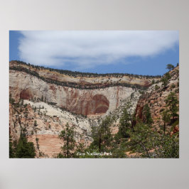 Nationaal Park Zion Poster