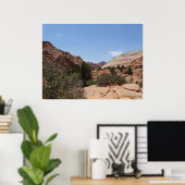 Nationaal Park Zion Poster (Thuiskantoor)