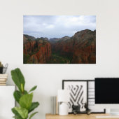 nationaal park zion poster (Thuiskantoor)