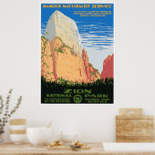 Nationaal Park Zion Poster (Keuken)