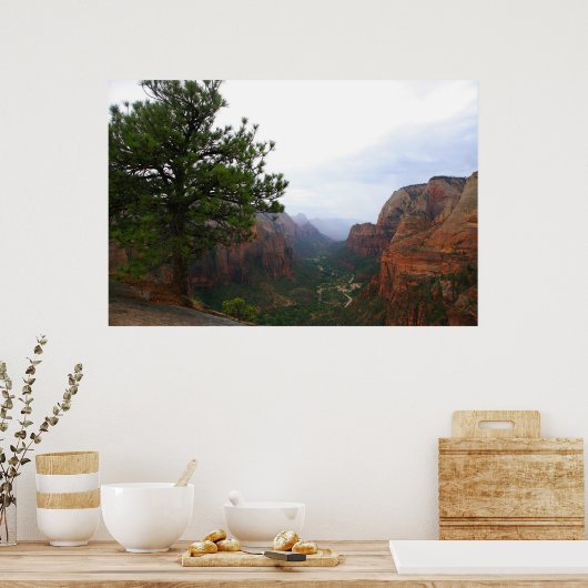 nationaal park zion poster (Keuken)