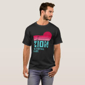 Nationaal Park Zion | Retro 80's verst T-shirt (Voorkant volledig)