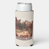 Nationaal Park Zion Seltzer Blikjeskoeler (Seltzer Achterkant)