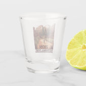 Nationaal Park Zion Shot Glas (Achterkant)