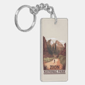 Nationaal Park Zion Sleutelhanger (Voorkant Links)