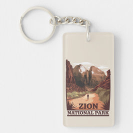 Nationaal Park Zion Sleutelhanger