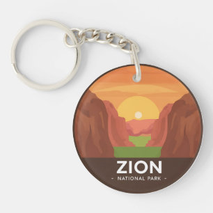 Nationaal Park Zion Sleutelhanger