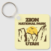 Nationaal Park Zion Sleutelhanger (Voorkant)