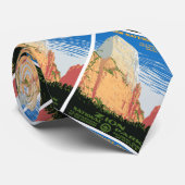 Nationaal Park Zion Stropdas (Opgerold)