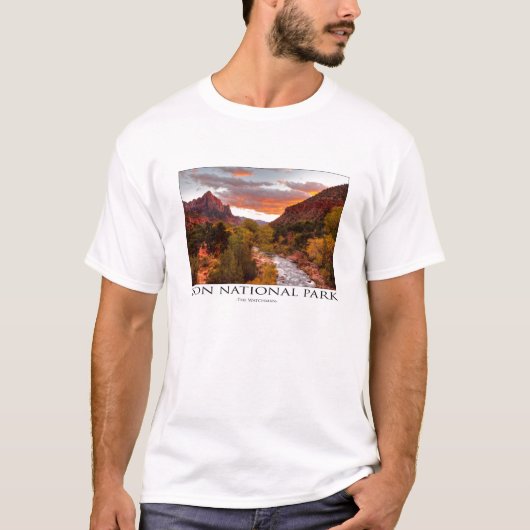 Nationaal Park Zion T-shirt (Voorkant)