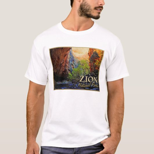 Nationaal Park Zion T-shirt (Voorkant)