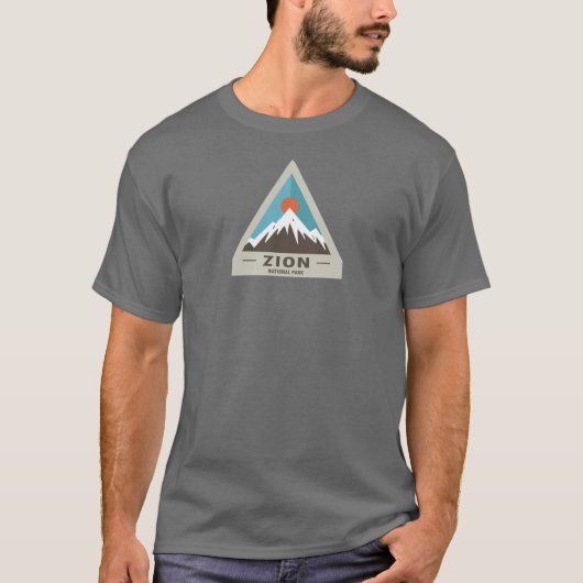 Nationaal Park Zion T-shirt (Voorkant)