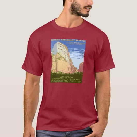 Nationaal Park Zion T-shirt (Voorkant)