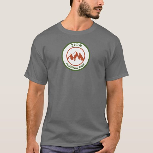 Nationaal Park Zion T-shirt (Voorkant)
