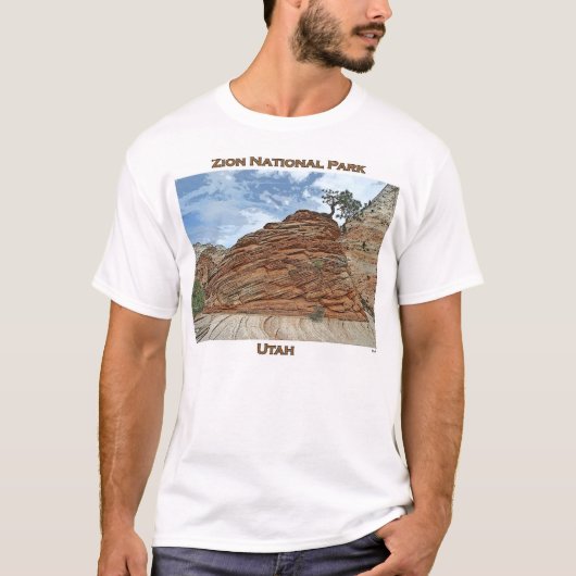 Nationaal Park Zion T-shirt (Voorkant)