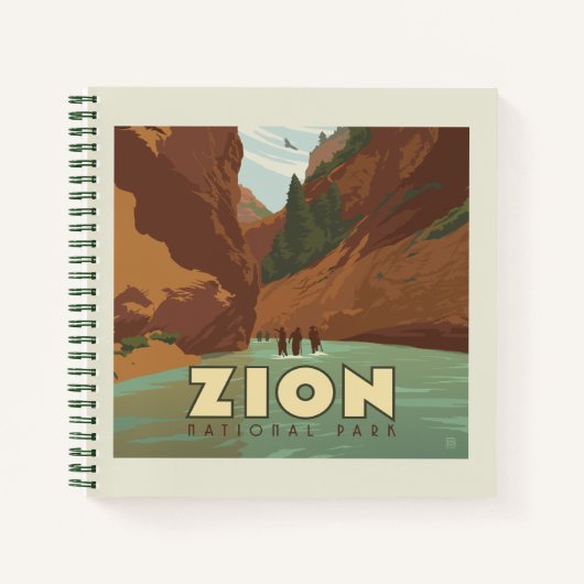 Nationaal park Zion | The Narrows Notitieboek (Voorkant)