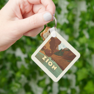 Nationaal park Zion   The Narrows Sleutelhanger