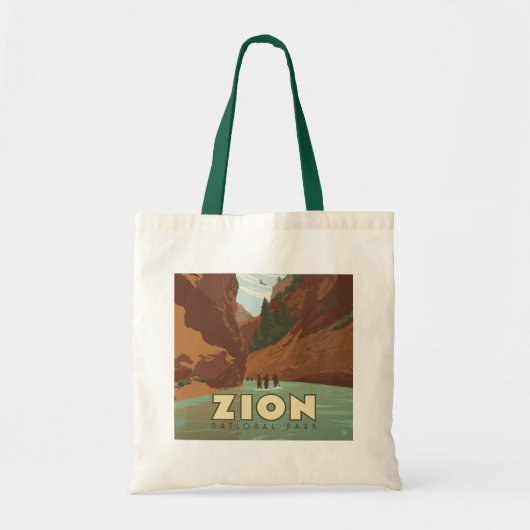 Nationaal park Zion | The Narrows Tote Bag (Voorkant)