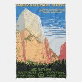 Nationaal Park Zion Theedoek (Verticaal)