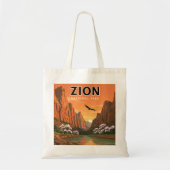 Nationaal Park  Zion Tote Bag (Voorkant)