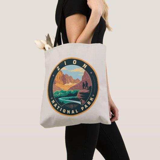 Nationaal Park Zion Tote Bag (Dichtbij)