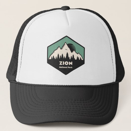 Nationaal Park Zion Trucker Pet (Voorkant)