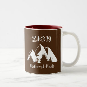 Nationaal Park Zion Tweekleurige Koffiemok