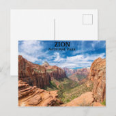 Nationaal park Zion - Utah Briefkaart (Voorkant / Achterkant)