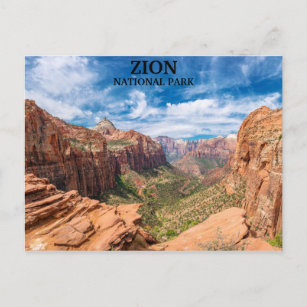 Nationaal park Zion - Utah Briefkaart
