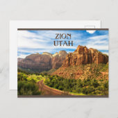 Nationaal park Zion - Utah Briefkaart (Voorkant / Achterkant)