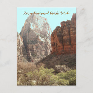 Nationaal Park Zion, Utah Briefkaart