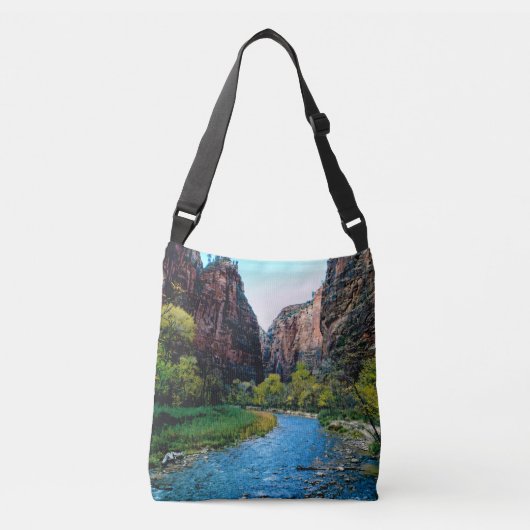 Nationaal Park Zion, Utah Crossbody Tas (Voorkant)