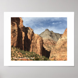 Nationaal Park Zion, Utah Poster