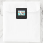 Nationaal Park Zion Vierkante Sticker (Tas)