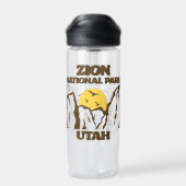 Nationaal Park Zion Waterfles (Achterkant)