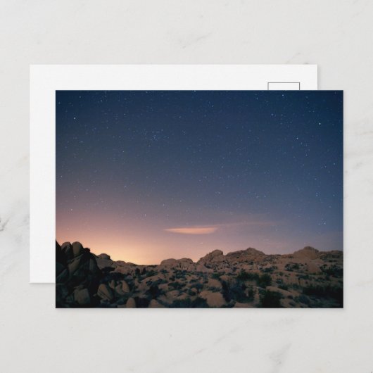 Nationaal park Zonneover Joshua Briefkaart (Voorkant / Achterkant)