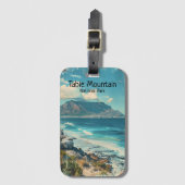 Nationaal park Zuid-Afrika Tafelberg Bagagelabel (Voorkant (verticaal))
