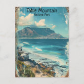 Nationaal park Zuid-Afrika Tafelberg Briefkaart (Voorkant)